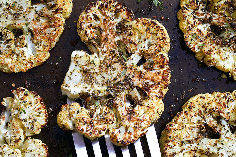 Roasted Cauliflower Steaks